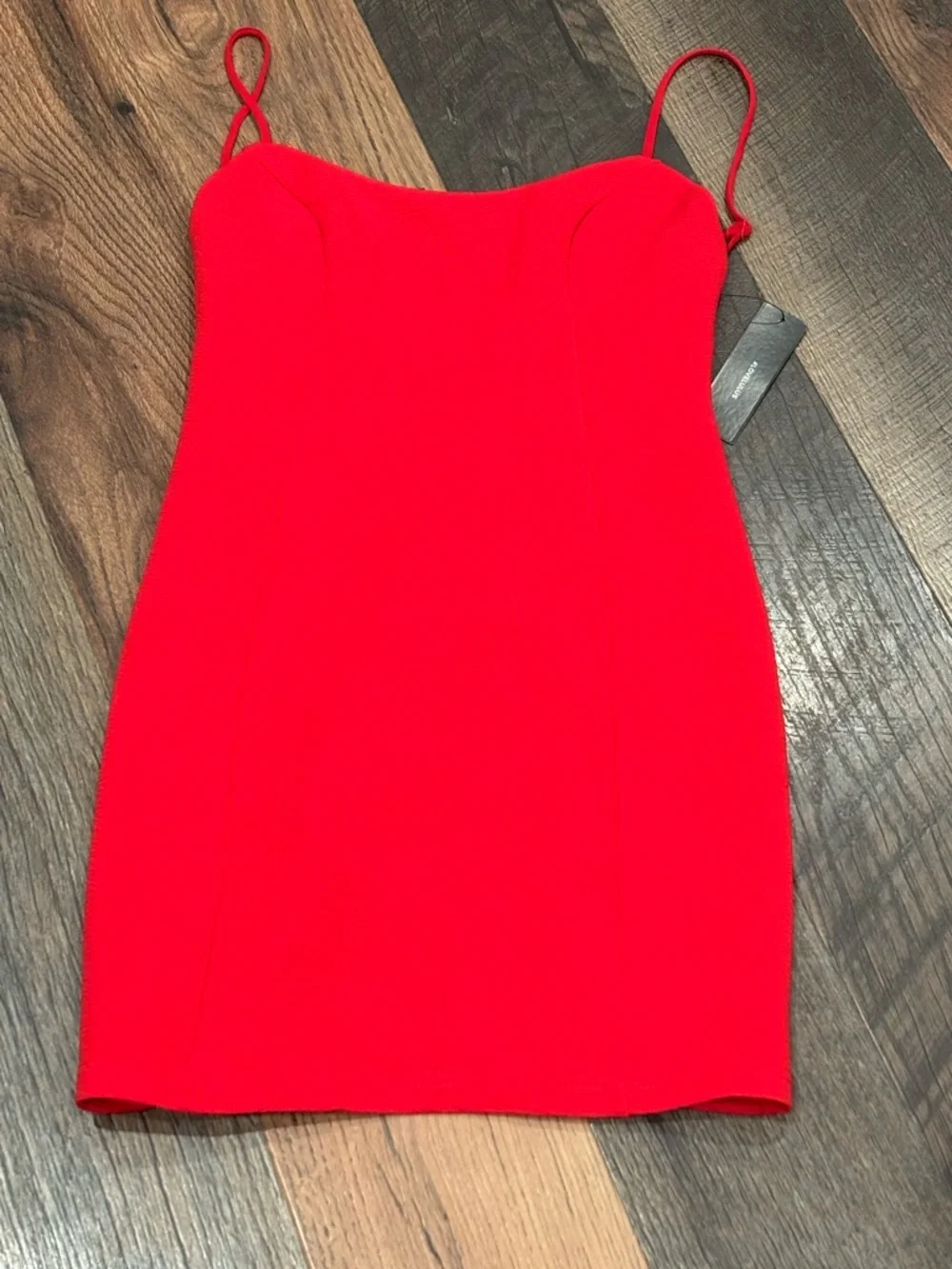 Lulu's NWT Flaunt It Red Bodycon Bodycon Mini Dress Size Small - Picture 3 of 10